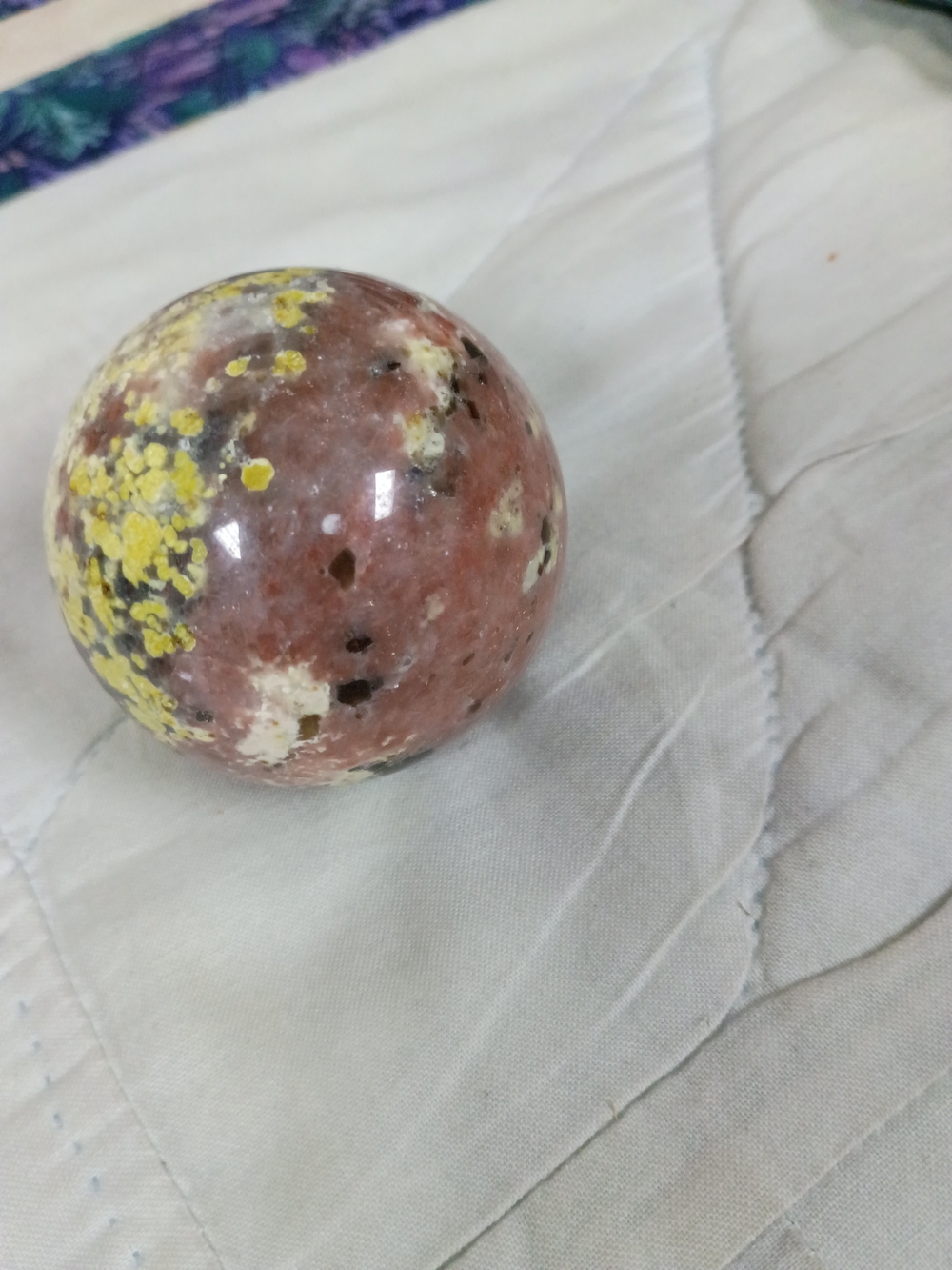 Money Agate Small Sphere
